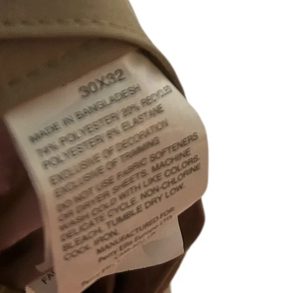 Perry Ellis Tan Chinos Classic Straight-Leg - Picture 3 of 3